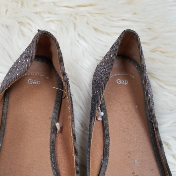 SOLD Gap glitter flats size 8 - Picture 4 of 7